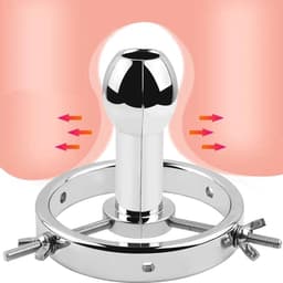 Verstelbare metalen Anus Vagina Spreider - Speculum - Anaal Speeltjes - lang — thumbnail 2