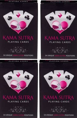 Kama Sutra speelkaarten set van 4 — thumbnail 1