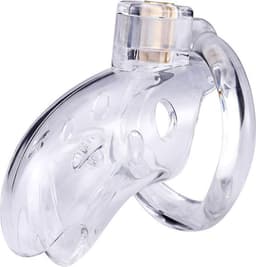 BRUTUS Shark Cage - Chastity Cage Kuisheidskooi - Clear — thumbnail 1