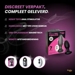 360° Roterende Anal Stimulator – Vibrerend, Oplaadbaar & Waterproof – Prostaatmassager voor Intense Orgasmes – Unisex — thumbnail 5