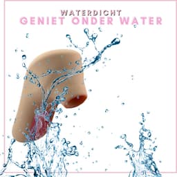 SlipperyHeights® Sisa - Clitoris Satisfy - Tepel Stimulatie - 7 Krachtige Zuigstanden - Siliconen Sex Toy voor Vrouwen - Zakformaat - Luchtdruk Vibrator - Crème — thumbnail 15