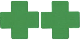 Tepelcovers - Tepel cover - 1 Paar - Herbruikbaar - Groene kruisjes - Onzichtbare tepels - Tepelbedekkers - Tepelplakkers - Tepelstickers - Groen - CHPN — thumbnail 1