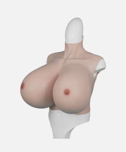 Siliconen Borsten-Big Boobs- Cup Z- Nep Borsten- travestiet- nep Borsten- Crossdresser — thumbnail 1