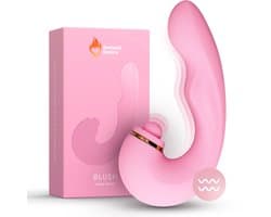 Sensual Desire® BLUSH – Pulsing Vibrator met 20 Standen – Clitoris Stimulator – Vibrators & Sex Toys voor Vrouwen – Waterdicht – Stil & USB Oplaadbaar – Incl. Luisterverhalen