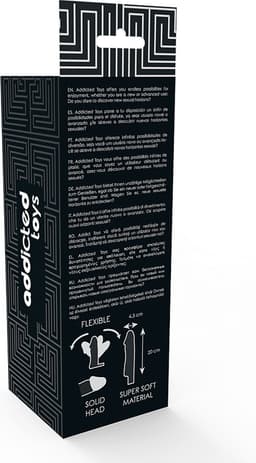 ADDICTED TOYS | Addicted Toys Dong Extension Black | Penis Extender | Sex Toy for Couple | Sex Toy for Man — thumbnail 3