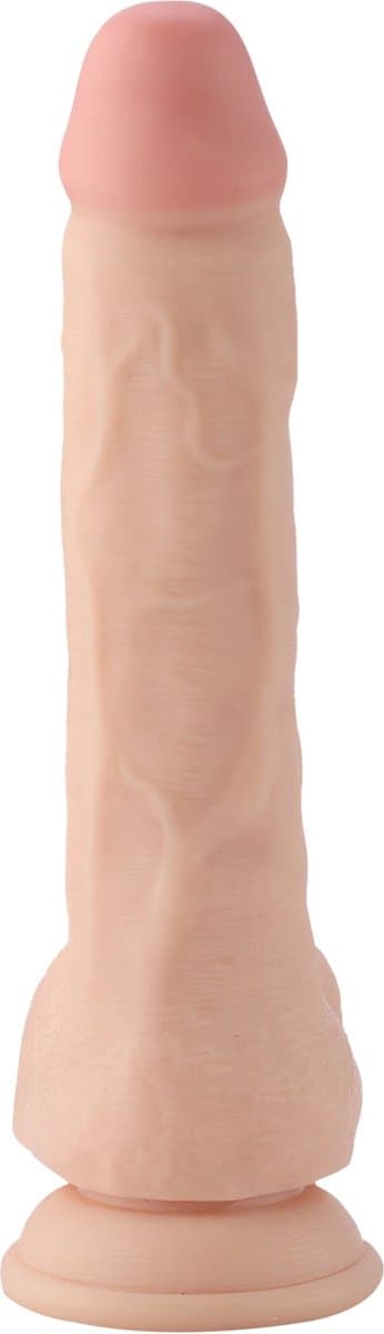 Dildo EZfunLok voor Auxfun Plus Seksmachine Beige 24 cm — afbeelding 1
