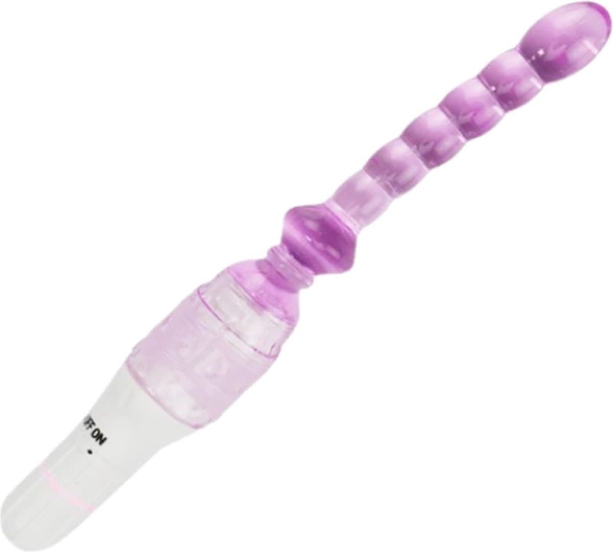 Erodit® Flirting Anaal Vibrator- paars vibrerende kralen buttplug -G-Spot -Prostaat- Anaal dildo- vibrator voor mannen, vibrator voor vrouwen zonder batterij - Seksspeeltjes beginners - Sex toys- sex speeltjes- Erotiek koppels — afbeelding 1