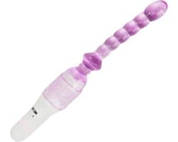 Erodit® Flirting Anaal Vibrator- paars vibrerende kralen buttplug -G-Spot -Prostaat- Anaal dildo- vibrator voor mannen, vibrator voor vrouwen zonder batterij - Seksspeeltjes beginners - Sex toys- sex speeltjes- Erotiek koppels