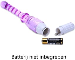 Erodit® Flirting Anaal Vibrator- paars vibrerende kralen buttplug -G-Spot -Prostaat- Anaal dildo- vibrator voor mannen, vibrator voor vrouwen zonder batterij - Seksspeeltjes beginners - Sex toys- sex speeltjes- Erotiek koppels — thumbnail 2