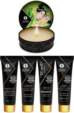 Shunga Geisha Organica Geschenkset Exotische Groene Thee - Groen — thumbnail 2