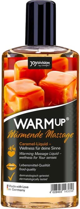 Joy Division-Warmup Karamell - 150 ml - Massageolie — thumbnail 4