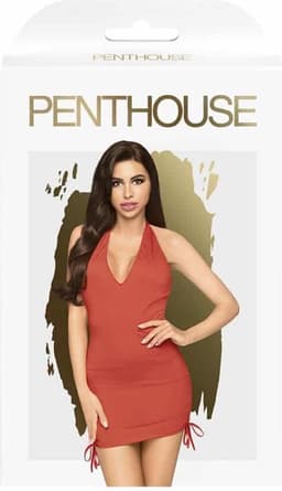 Penthouse Lingerie Earth Shaker - Erotische Jurk - Maat L/XL - Rood — thumbnail 5