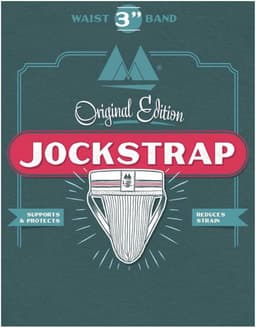 MM Sports The Original No. 10 Swimmer/Jogger Jockstrap 3 inch White - MAAT S - Heren Ondergoed - Jockstrap voor Man - Mannen Jock — thumbnail 2