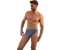 Sesto senso- Leopard- slipje - katoen- blauw 'jeans' L
