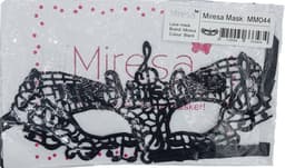 Miresa - Muziek masker MM044 - Sexy kant - Zwart — thumbnail 2