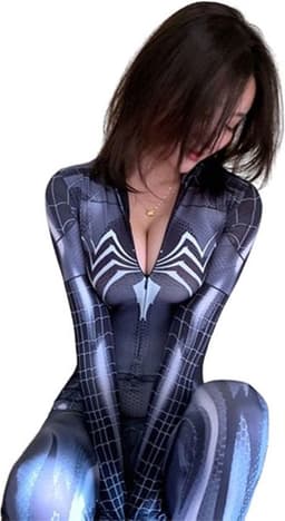 Spider Woman Bodysuit - Erotische jumpsuit - Cosplay - Anime — thumbnail 1