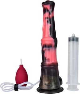 Mega Dildo - Grote Dildo - Dikke Dildo - Extreme Dildo - Anaal Groot - Reusachtige Dildo XXL - Buttplug XXXL Monster Dildo - Fantasy Dragon Dildo - Animal dildo - Anaal Groot - Zuignap - met Spuitfunctie — thumbnail 5