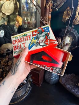 Erotisch Fun Artikel - Ye Olde Chastity Belt for Milady - Middeleeuwse Kuisheidsgordel — thumbnail 1