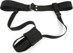 Verstelbare vibrator houder - Handsfree vibrator gebruiken - Harnas riem - Dildo houder - BDSM accessoires — thumbnail 2