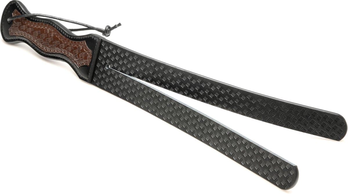 XR Brands - Schotse Tawse - Zwart — afbeelding 1