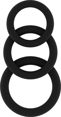 Erovibes - Cockring - Penisring - Cockringen - Siliconen - 3 Stuks — thumbnail 11