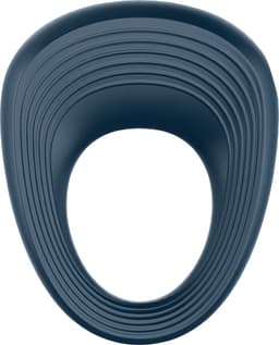 EIS, Satisfyer penisring "Vibro-Ring", oplaadbaar, gemaakt van siliconen, waterdicht — thumbnail 1