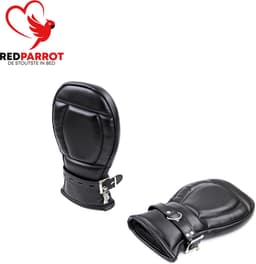 Gewatteerde afsluitbare BDSM handschoenen - Terughoudendheid - Dwangbuis - Met slot - Handboeien — thumbnail 4