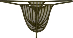 WOH heren microfiber G-string personal allure mesh groen — thumbnail 7