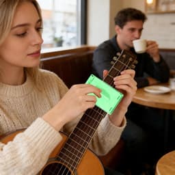 Snaar Reiniger - Muziek Accessoire - Instrument Onderhoud - Veilig ABS Materiaal - Compact Ontwerp - Groen — thumbnail 2