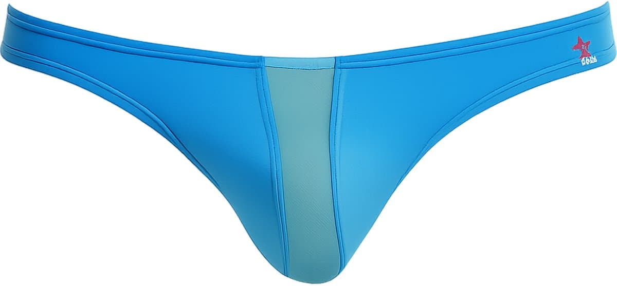 JOR Apolo Thong Turquoise - MAAT S - Erotisch Heren Ondergoed - String voor Man - Sexy mannen String — afbeelding 1