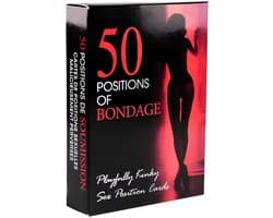Intiem Cadeau - 50 positions of bondage - koppel spellen - kamasutra kaarten - kaartspel - BDSM