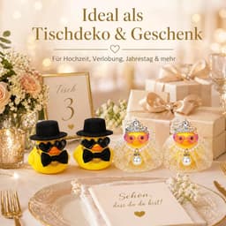 Bruiloftseenden Bouwpakket - Huwelijkscadeau Set - Cadeau Geven - Doe-het-zelf Creatie - 4 Stuks - Geel — thumbnail 7