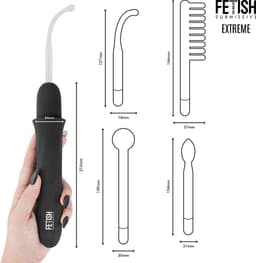 Electro-Stim violet wand met accu — thumbnail 2