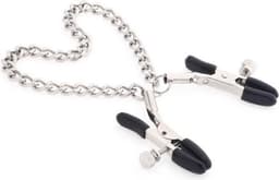 Tepelklemmen - Verstelbaar Met Ketting - BDSM - SM — thumbnail 1