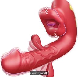 Ultiem Genot Befvibrator - Likken - Zuigen - Beffen - Neuken - Trillen - Dildo - Vrouwen - Damens - Penis - Oneindig veel Orgasmes - Kerstcadeau - Feestdagen - Geschenk — thumbnail 1