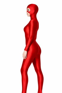 Elastische panty jumpsuit - Masker bivakmuts - BDSM - Bodysuit - Erotisch — thumbnail 2
