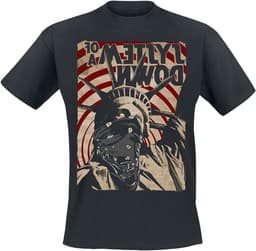Band T-shirt - Muziek shirt - Casual dragen - Officieel gelicenseerd - 100% Katoen - Zwart — thumbnail 1