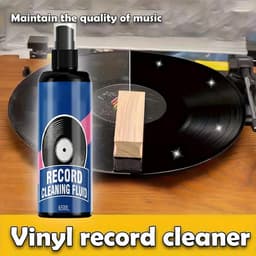 Platen Reiniger - Vinyl Onderhoud - Muziek Kwaliteit - Zachte Formule - 65 ml - Transparant — thumbnail 4