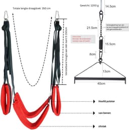 Dailysupplies® Sex Schommel Volwassenen - Sex Stoel -Sex Toys voor Koppels - Mannen & Vrouwen — thumbnail 2
