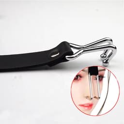 Bondage Mond- en Neusgag - Verstelbare Leren Bandjes - BDSM - Gag - Uitrekken — thumbnail 2