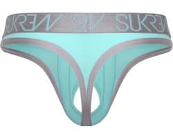 SUKREW U-Style Classic Thong Peppermint - MAAT M - Erotisch Heren Ondergoed - String voor Man - Sexy mannen String
