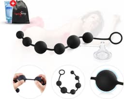 HappySexy Anal Beads Kralen Ketting – Anale speeltjes Vaginale balletjes – Anaal Snake Dildo Buttplug Ballen - Gay Hetero Sex Toys — thumbnail 1