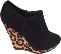 BELLUCI-EROTISCHE PUMP-SLEEHAK 14CM-ANIMALPRINT-SUEDELOOK-41 — thumbnail 5