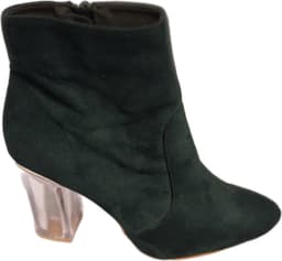 L.DAY-ENKELLAARSJE-SUEDELOOK-OLIVE-GLAZENHAK-8CM-40 — thumbnail 1