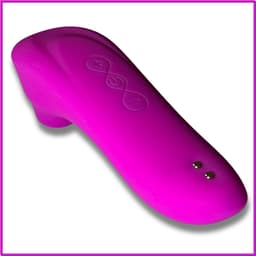SlipperyHeights® Sisa - Luchtdruk Vibrator voor Vrouwen - Clitoris Stimulator - Tepel Stimulatie - 7 Krachtige Zuigstanden - Siliconen Sex Toy - Zakformaat - Paars — thumbnail 2