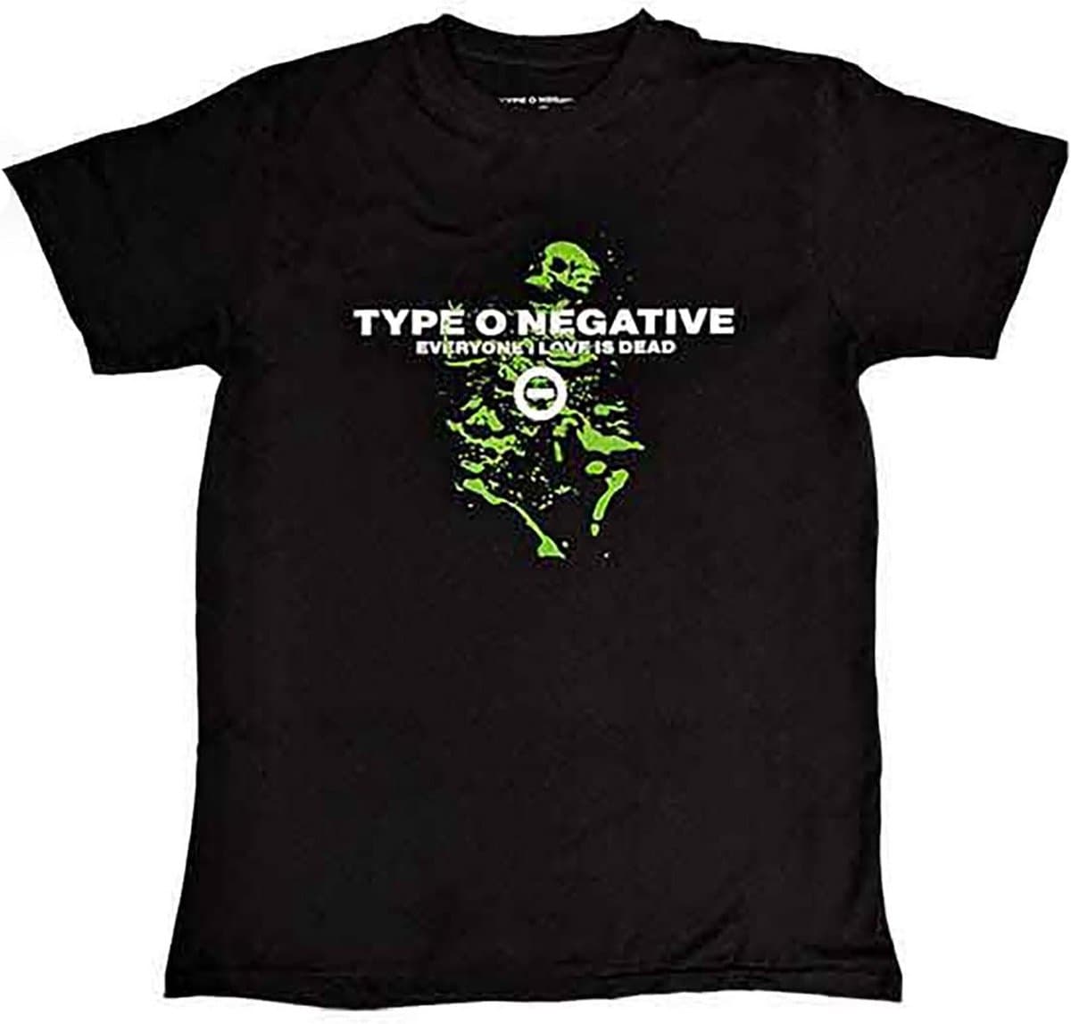 Type O Negative Everyone I Love Is Dead T-shirt - 100% Katoen - Zwart — afbeelding 1