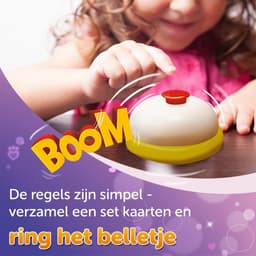 Dynamisch Kaartspel - Familiespel Snel - Snel Denken - Inclusief Bel - Karton Set - Veelkleurig — thumbnail 4