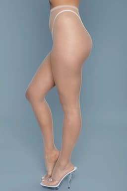 Be Wicked - Up All Night - Mini Visnet Panty - Nude - One Size — thumbnail 2