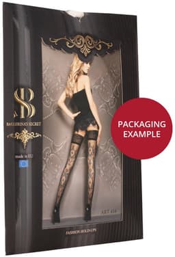 Ballerina - Fantasy Hold Ups - Kousen (20 denier) - Zwart — thumbnail 5