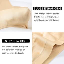 Heren Ondergoed Slip IJszijde Sneldrogend Naadloos Laag Model Comfortabel en Ademend — thumbnail 5